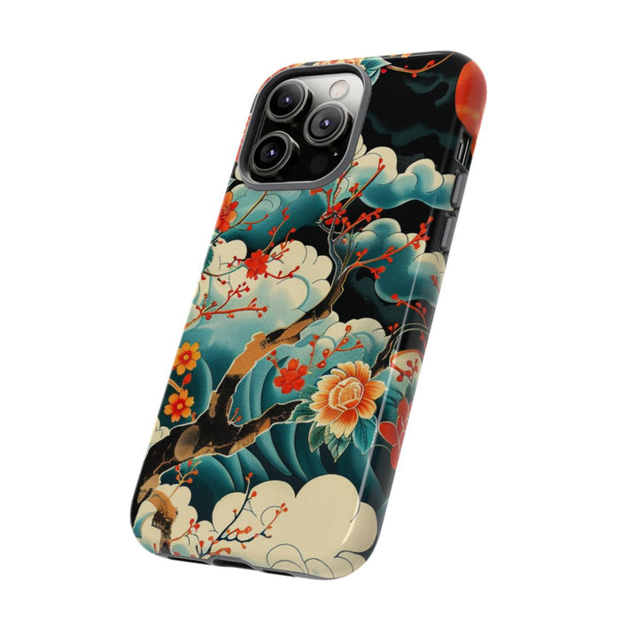 Bloemrijke Tak onder de Maan