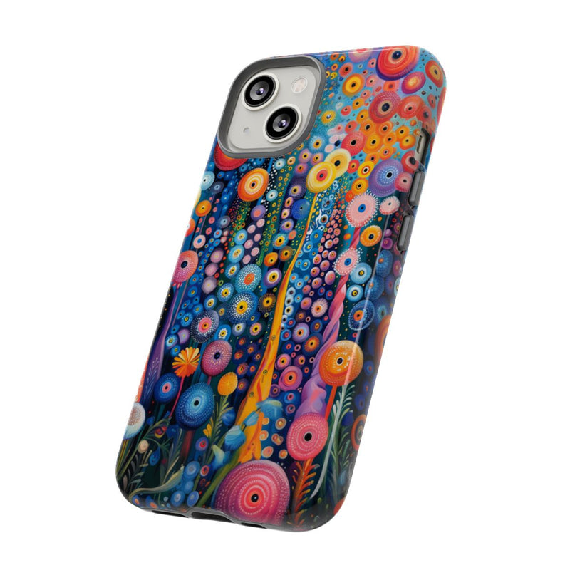 Levendig Abstract Bloemenpatroon