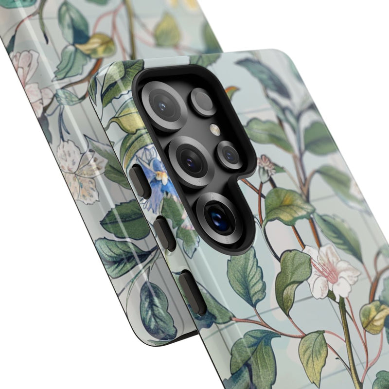 Vintage Bloemenpatroon met Vlinders