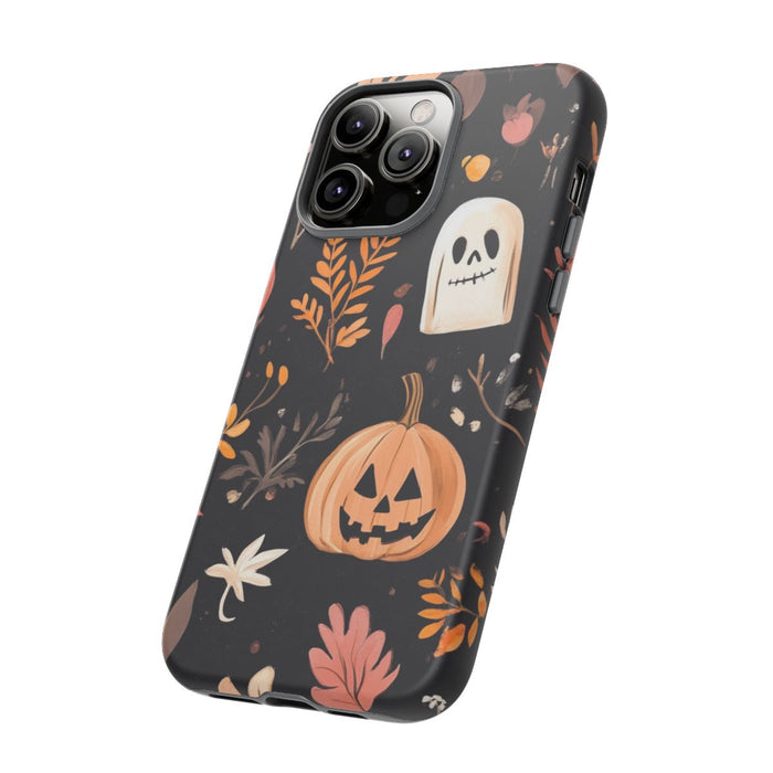 Halloween Pompoen- en Spookmotief