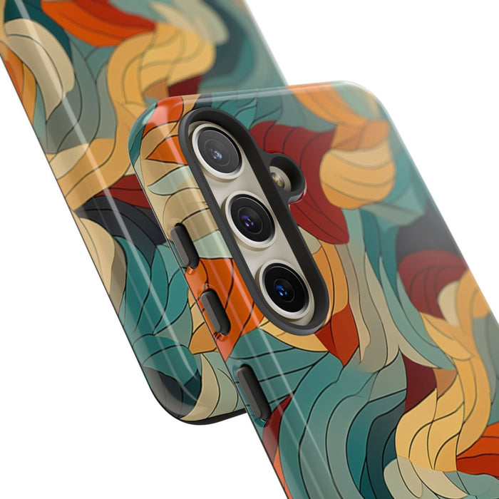 Abstract Veelkeurige Bladerenpatroon