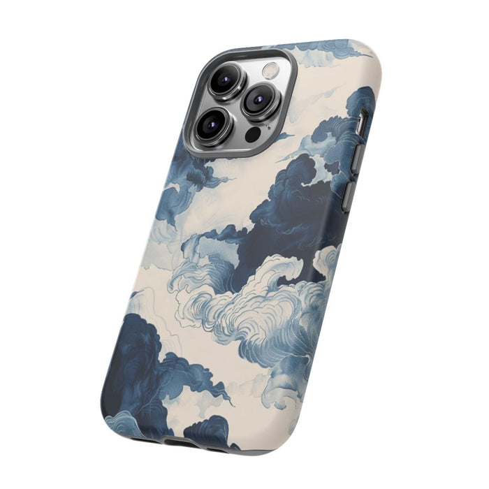 Wolken in Inktillustratie