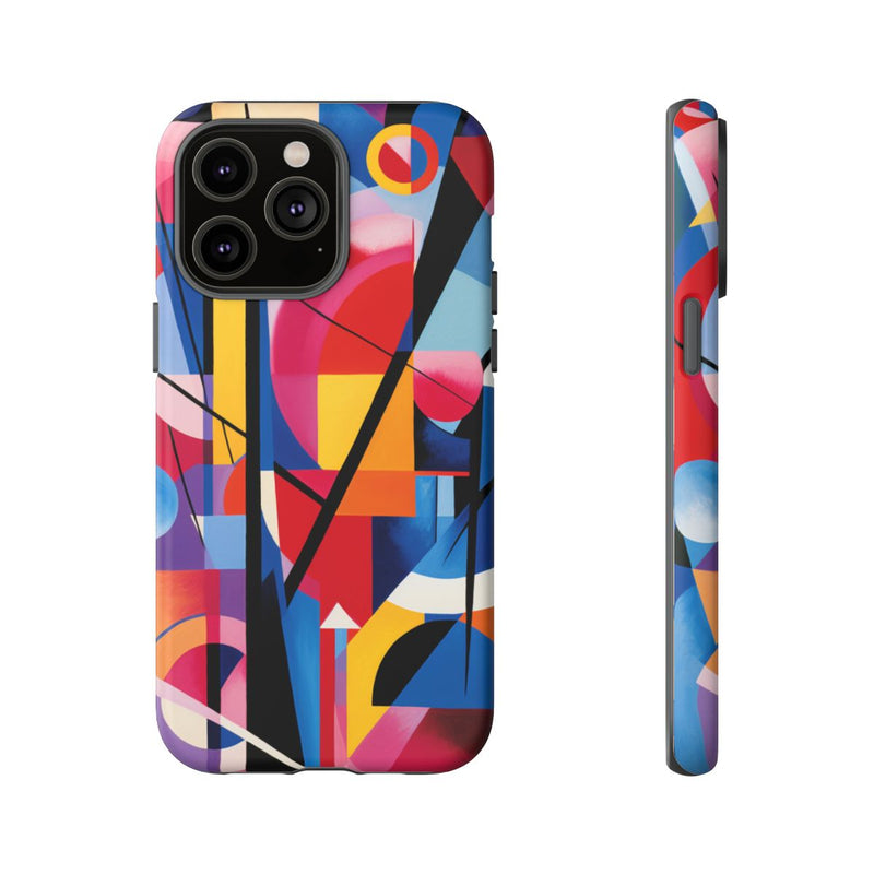 Abstracte Geometrische Kleurencompositie