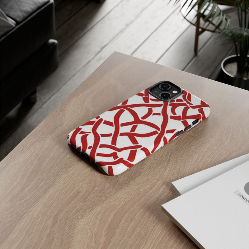 Rood Keltisch Knoopmotief