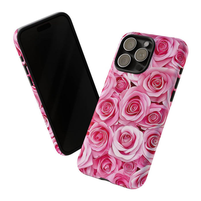 Roze Rozenpatroon