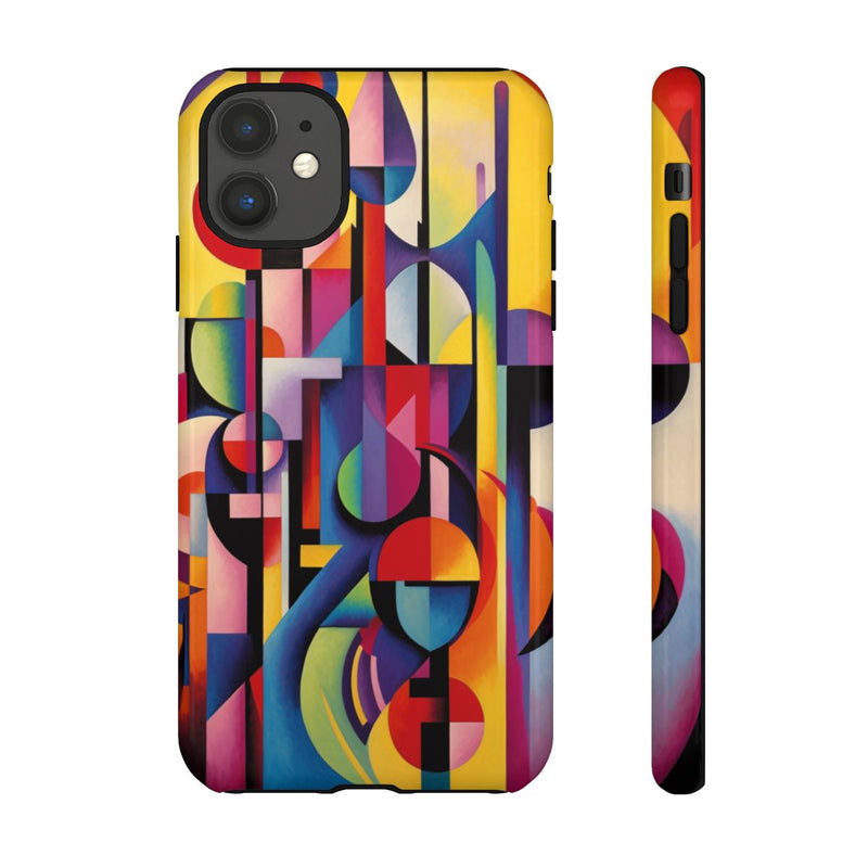 Abstracte Geometrische Vormen met Heldere Kleuren