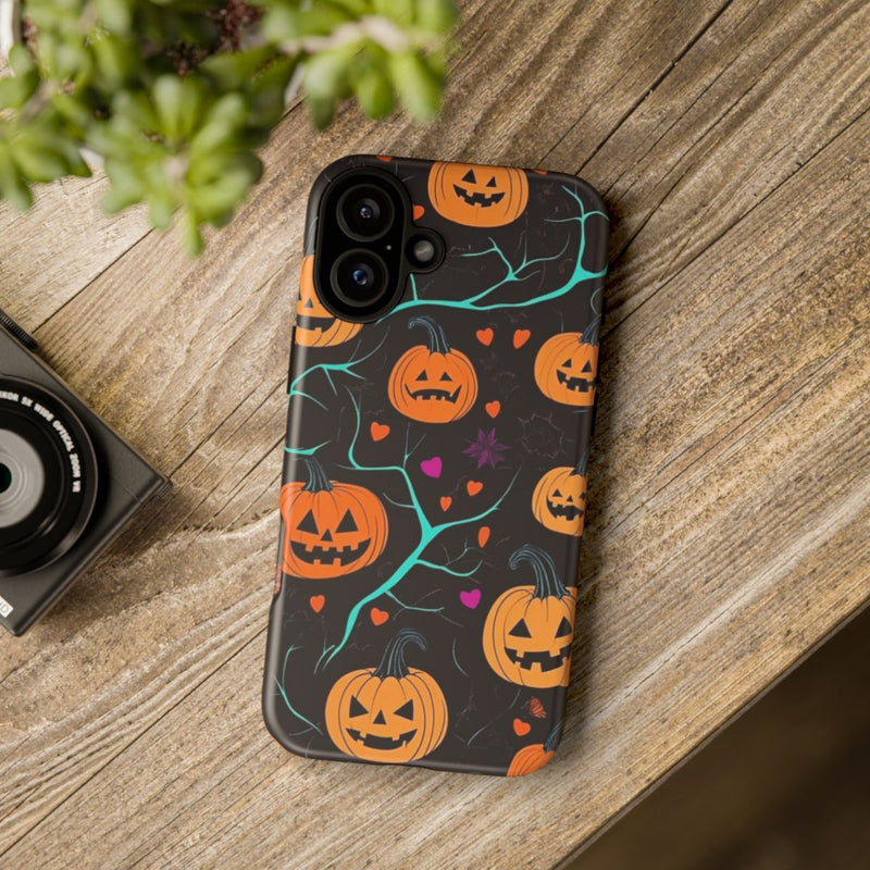 Herfstige Pompoenen en Hartenpatroon