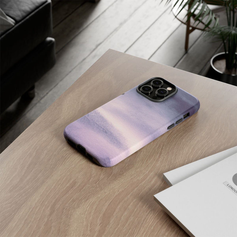 Eenzame Vogel in Paarse Lucht