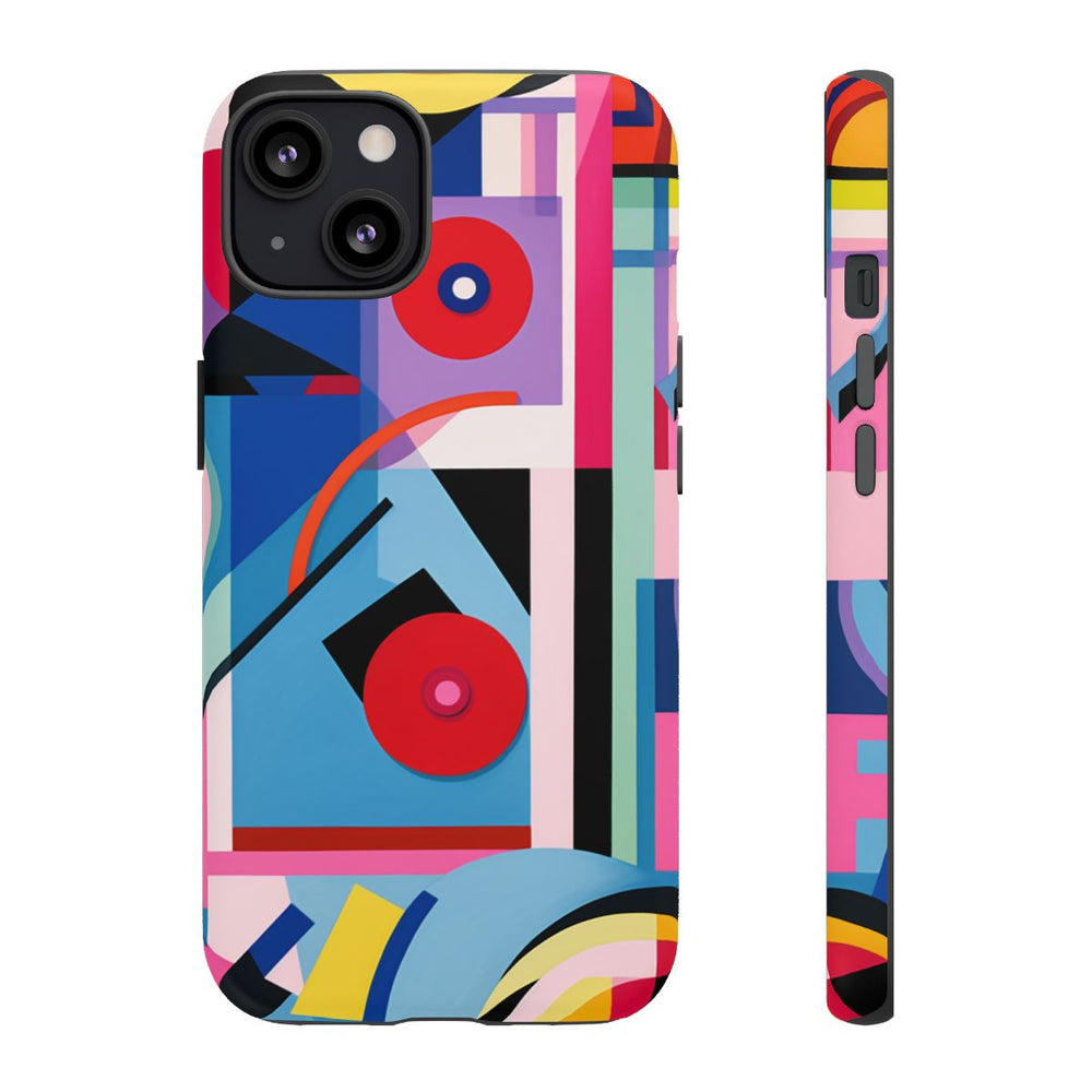 Abstracte Geometrische Vormen in Felle Kleuren