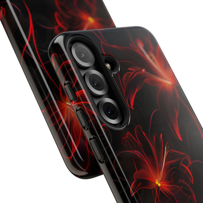 Rood Neon Spinleliepatroon