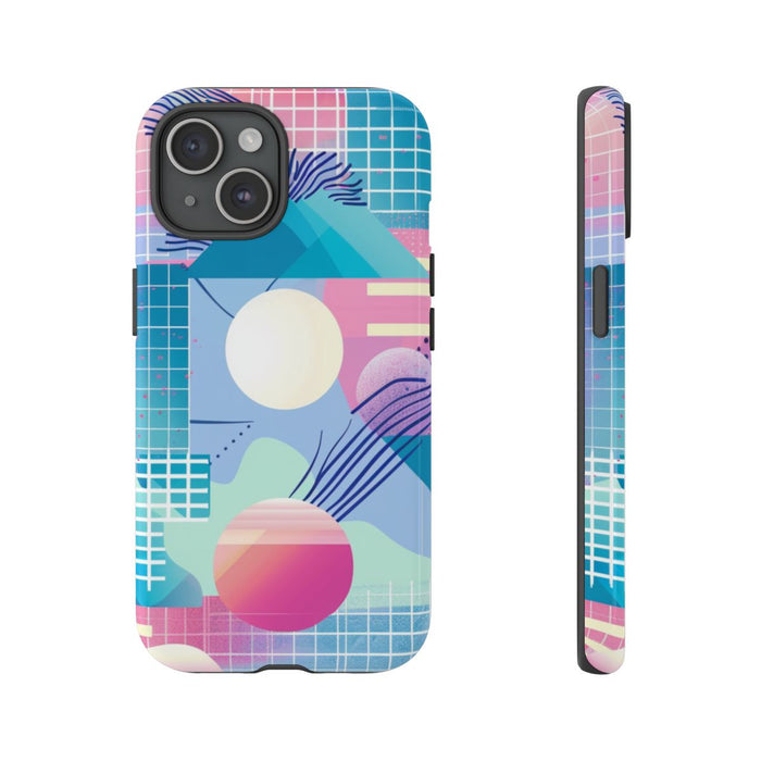 Abstract Geometrisch Patroon in Pasteltinten
