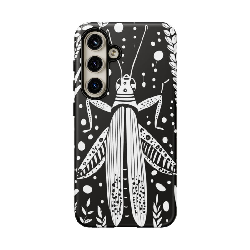 Zwart-Wit Sprinkhaan en Roggepatroon