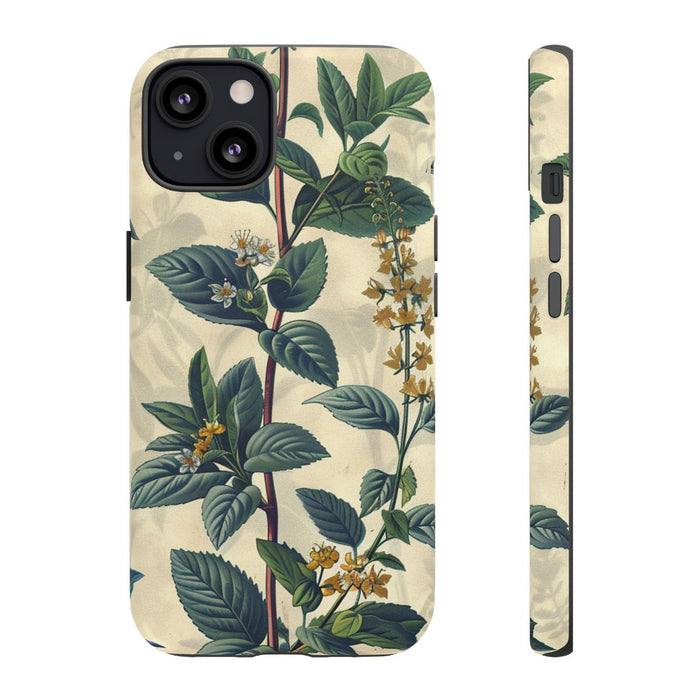 Vintage Botanisch Kruidenpatroon