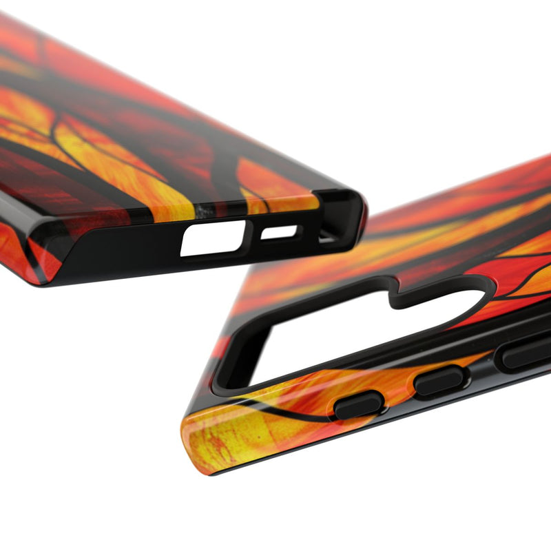 Glas-in-Lood Vlammen Design