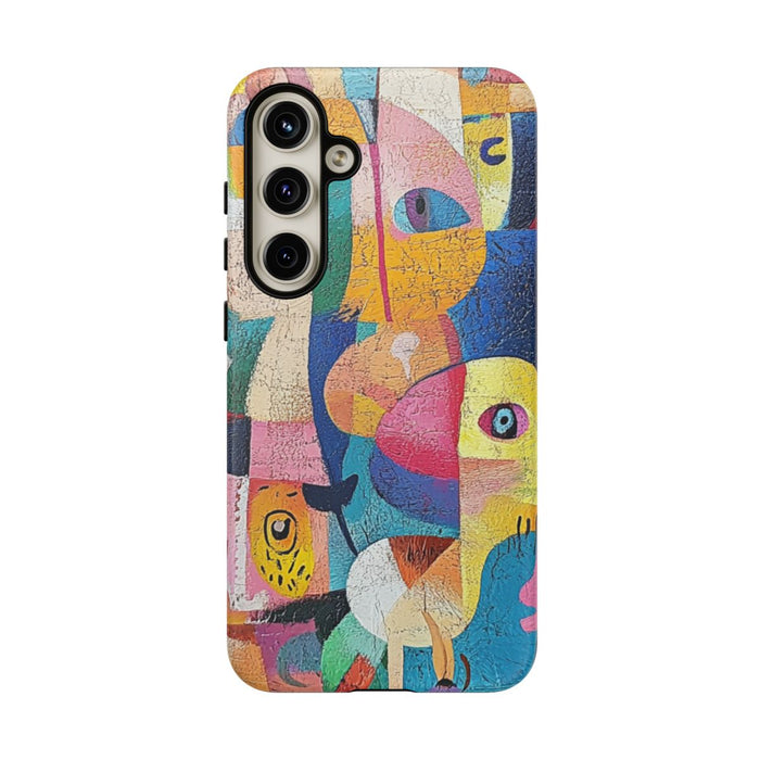 Abstracte Kleurrijke Gezichten en Vormen