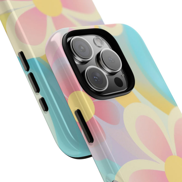 Pastel Groovy Bloemenpatroon
