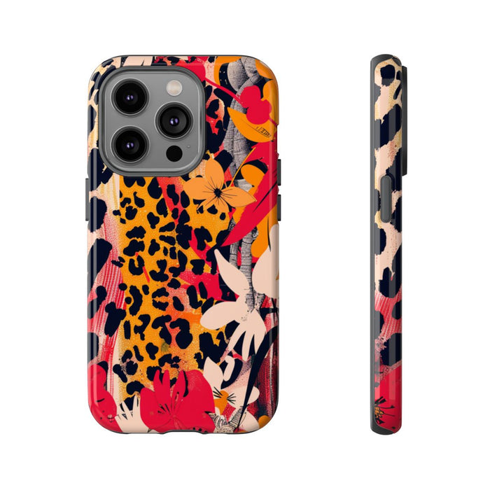 Abstracte Bloemen- en Dierenprint