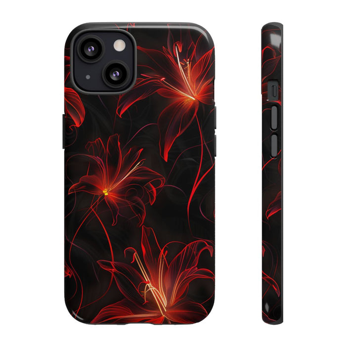 Rood Neon Spinleliepatroon