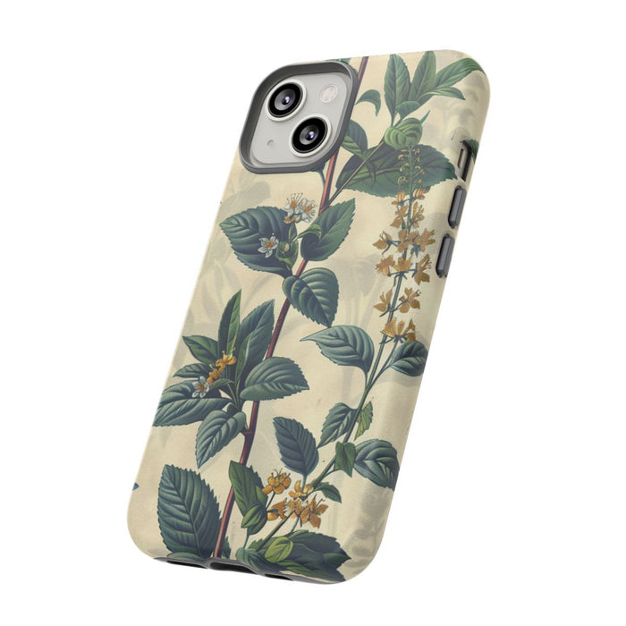 Vintage Botanisch Kruidenpatroon