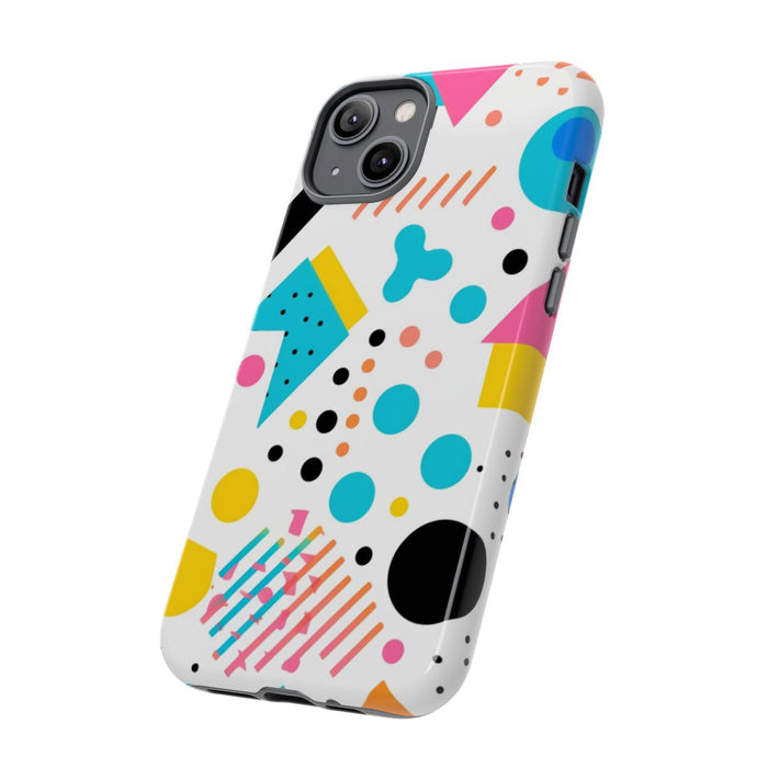 Kleurrijk Memphis Stijl Geometrisch Patroon
