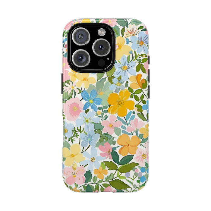 Vrolijk Pastel Bloemenpatroon