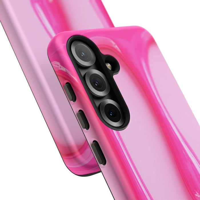 Glanzend Roze Druipend Vloeistofontwerp