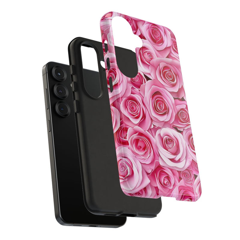 Roze Rozenpatroon