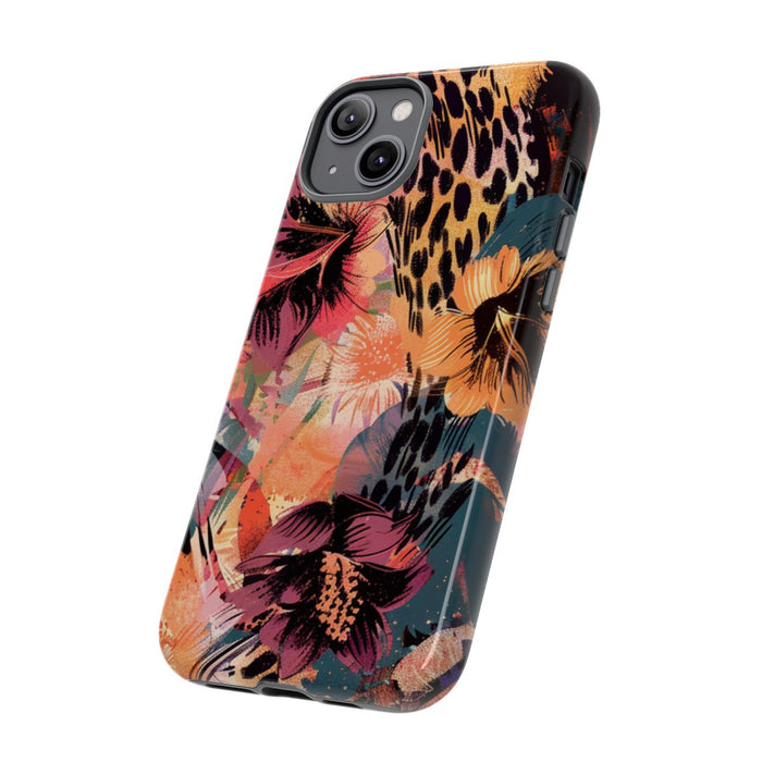 Abstracte Bloemen- en Dierenprint