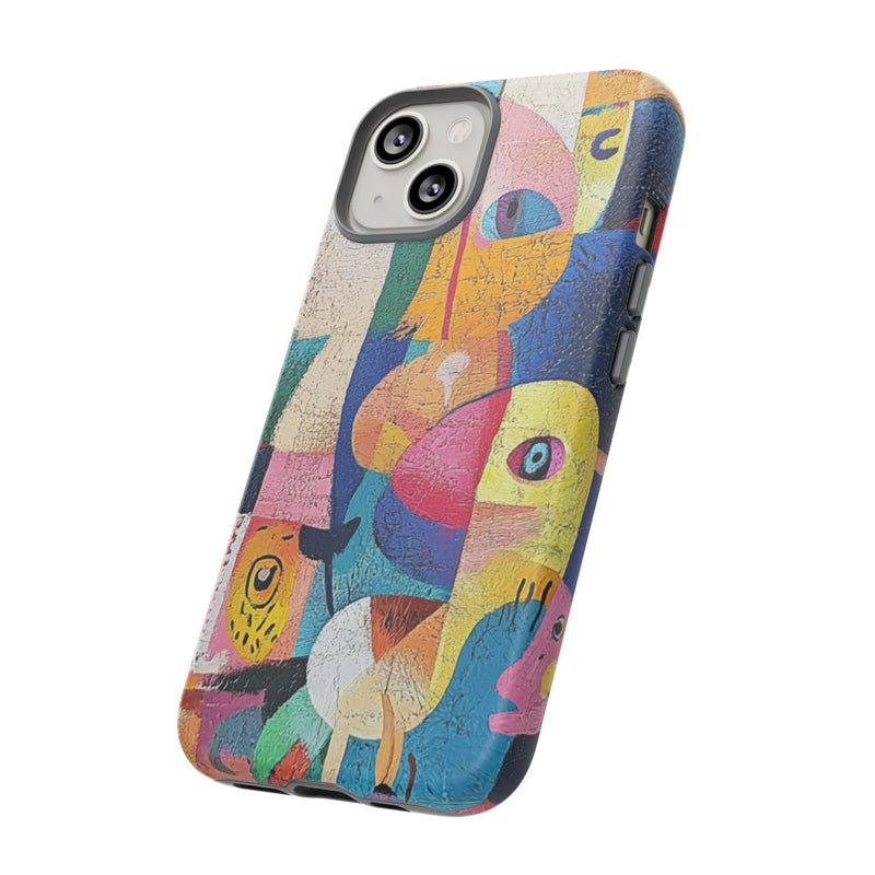 Abstracte Kleurrijke Gezichten en Vormen