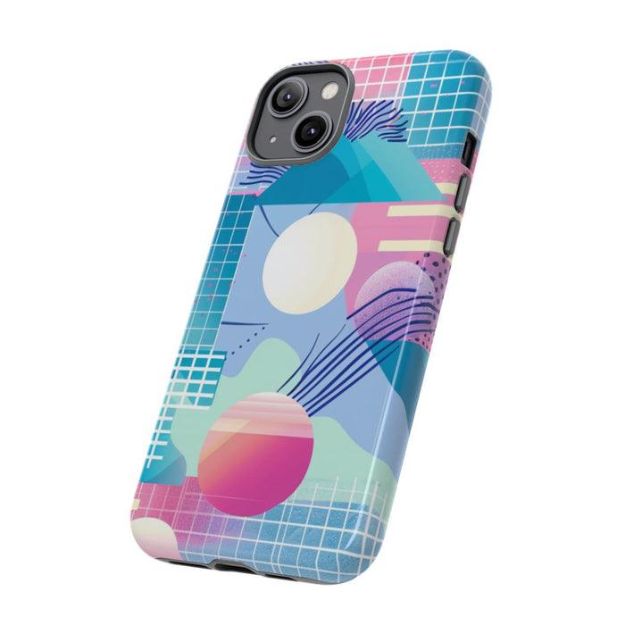 Abstract Geometrisch Patroon in Pasteltinten