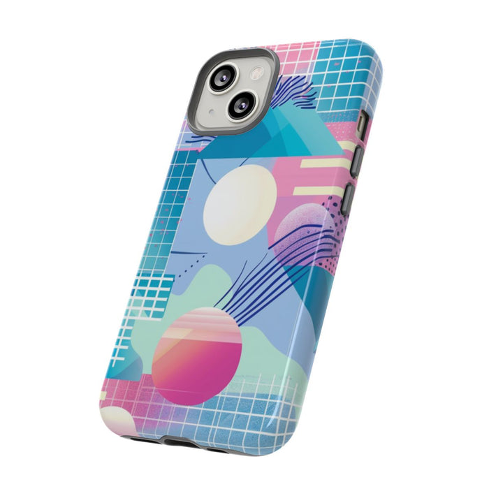 Abstract Geometrisch Patroon in Pasteltinten