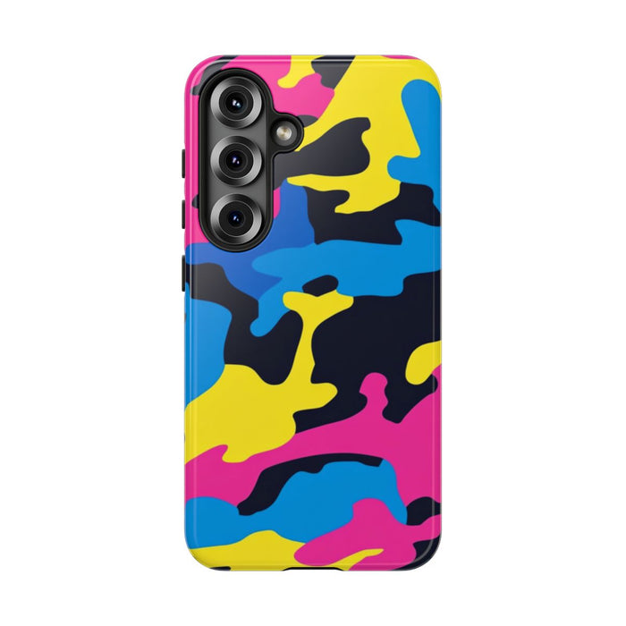 Neon Kleurrijk Camouflagepatroon