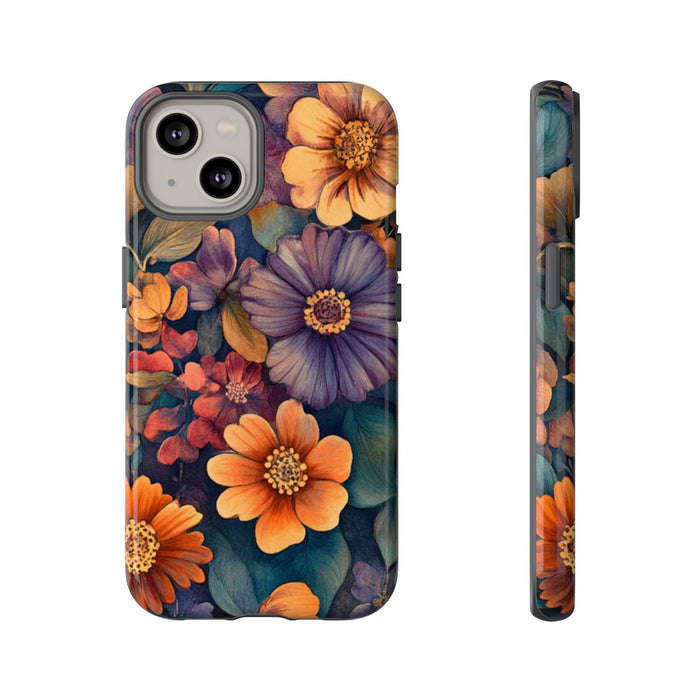 Levendig Aquarel Bloemenpatroon