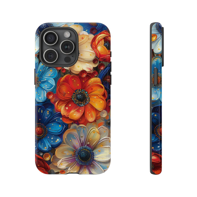 Levendig Abstract Bloemenpatroon