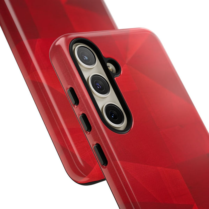 Rood Geometrisch Abstract Ontwerp