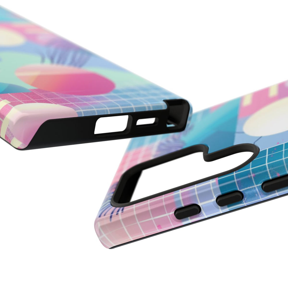 Abstract Geometrisch Patroon in Pasteltinten