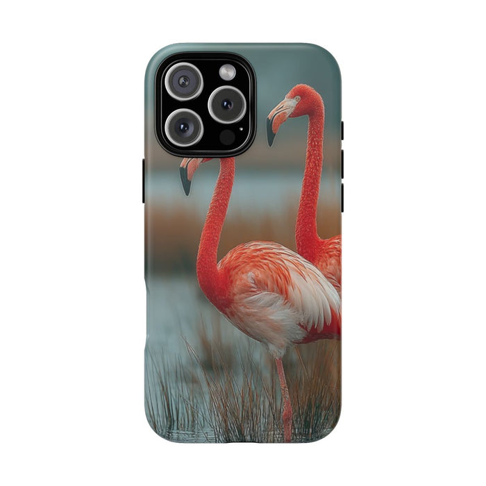 Flamingo’s in Moerasscène