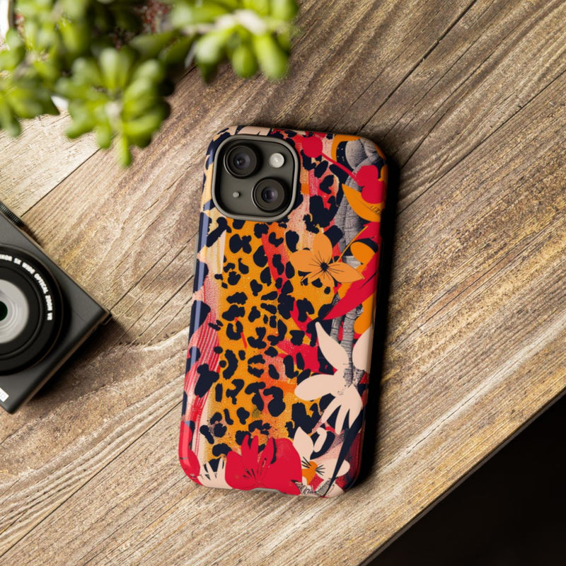 Abstracte Bloemen- en Dierenprint