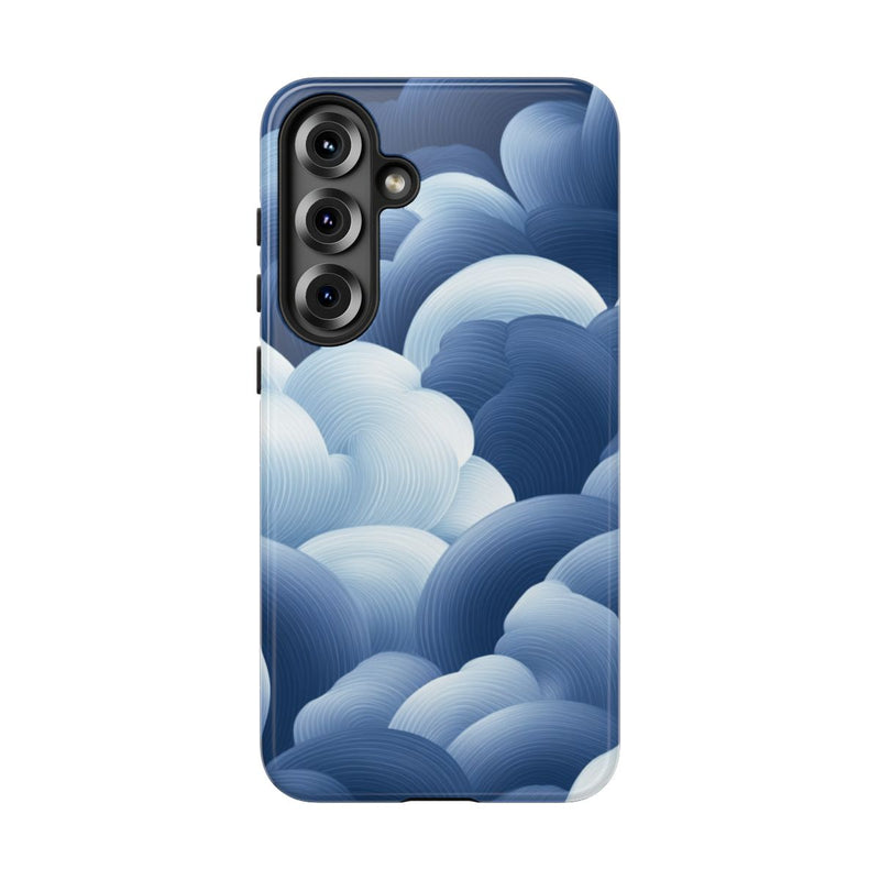 Blauw-Wit Wolkenpatroon