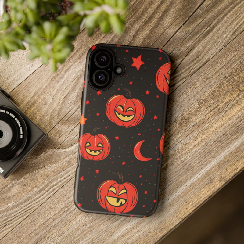 Lachende Pompoenen en Maanpatroon