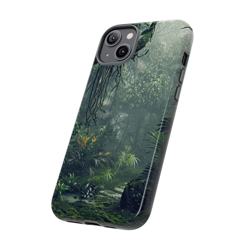 Dichtbegroeid Groen Junglepaden