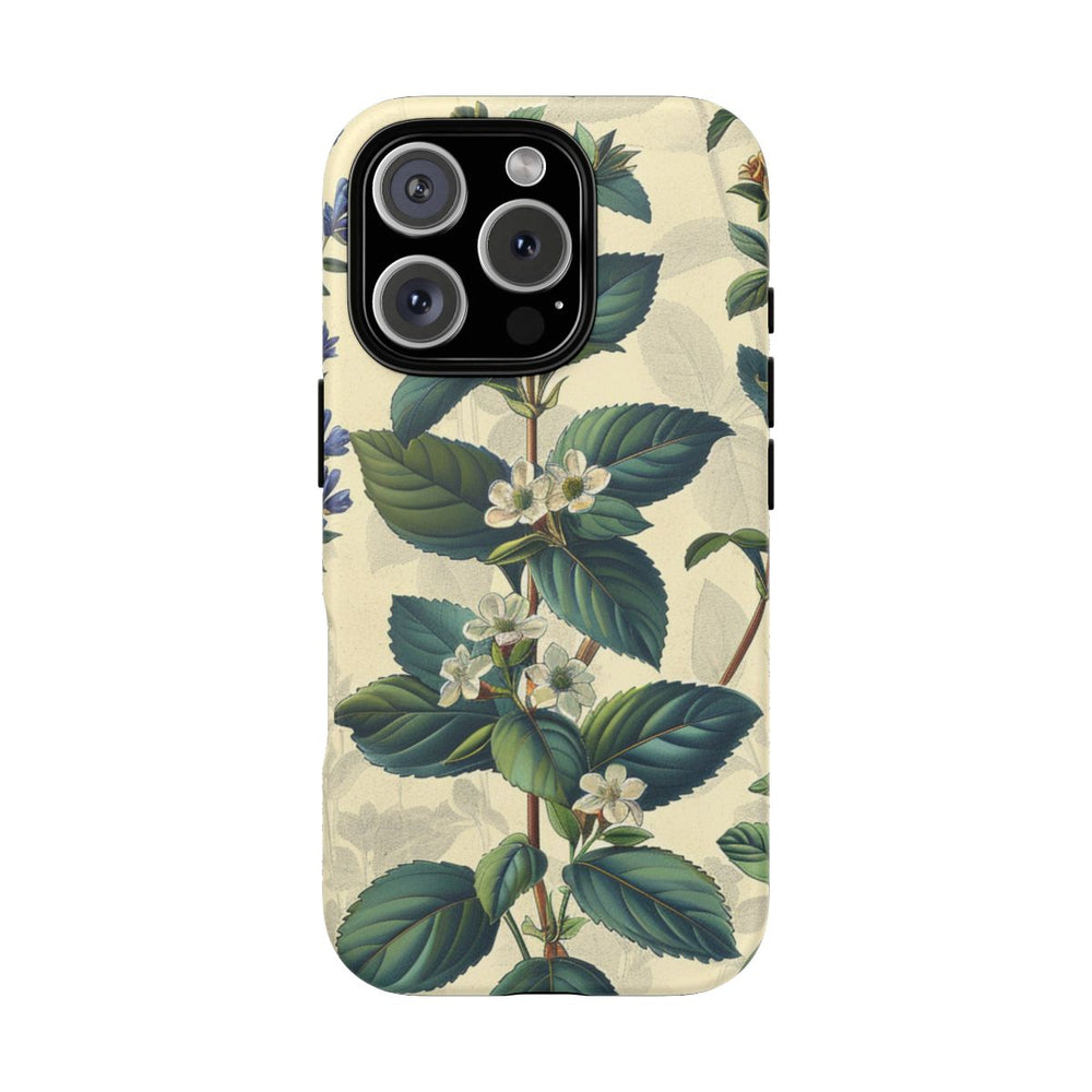 Vintage Botanisch Kruidenpatroon