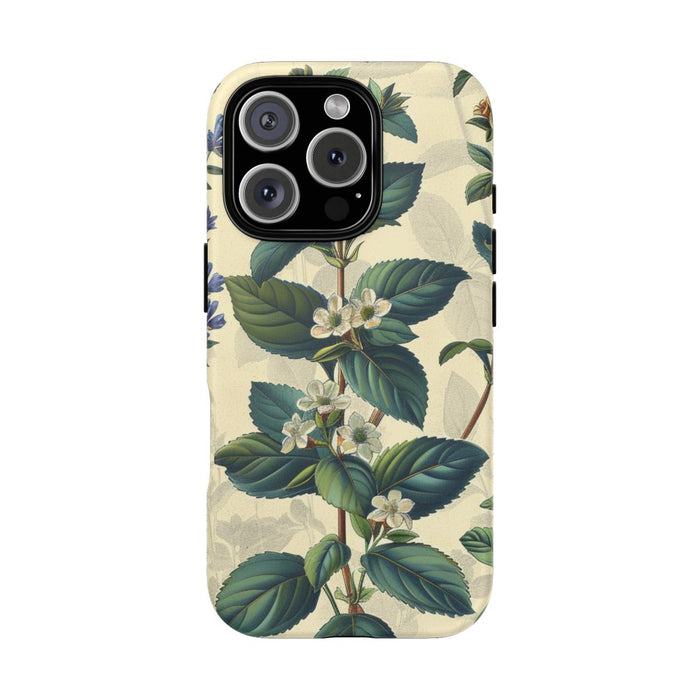 Vintage Botanisch Kruidenpatroon