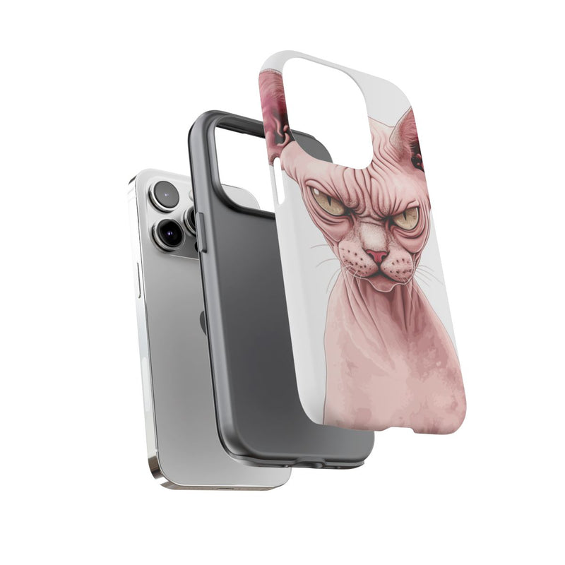Roze Sfinxkat Illustratie