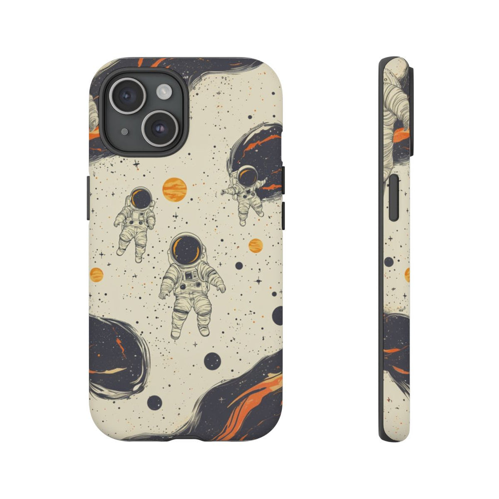 Astronauten en Ruimte-elementen Patroon