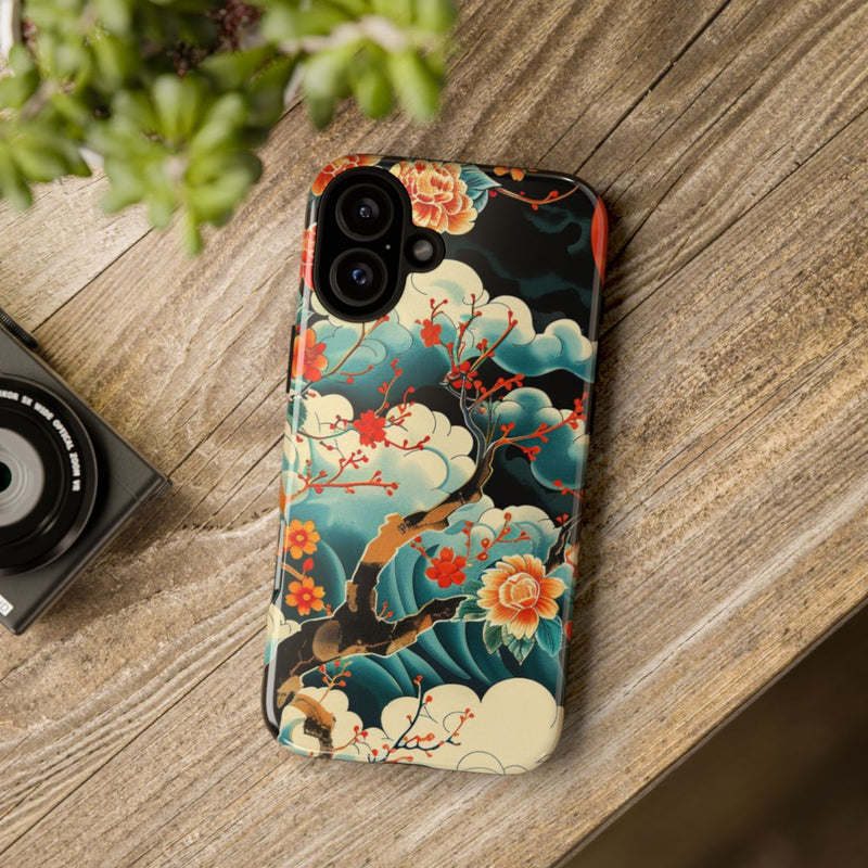 Bloemrijke Tak onder de Maan