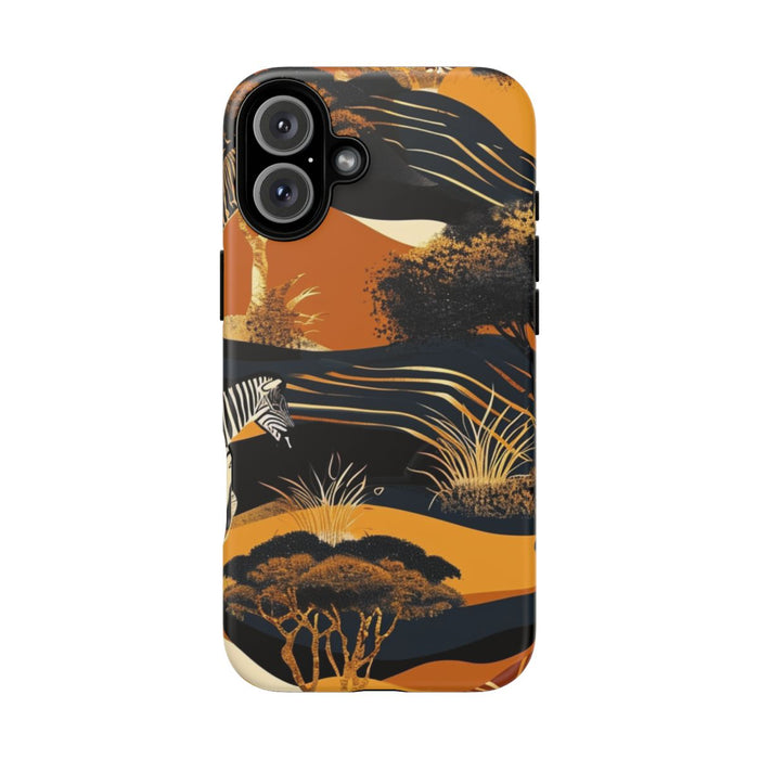 Abstract Afrikaans Savanne Zebra Patroon