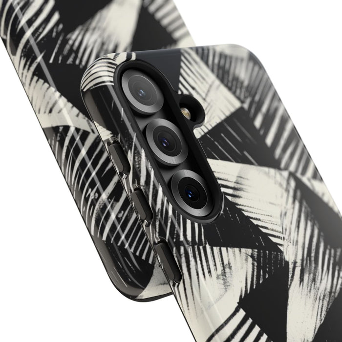 Zwart-Wit Geometrisch Patroon