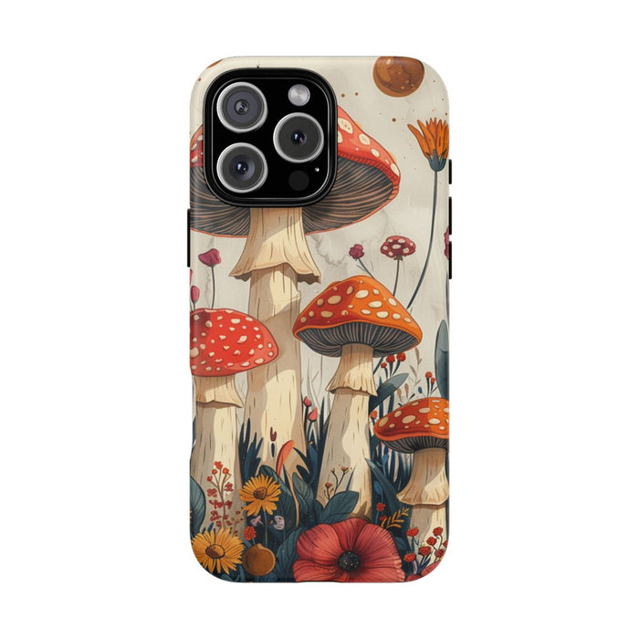 Vrolijke Paddenstoelen en Bloemen