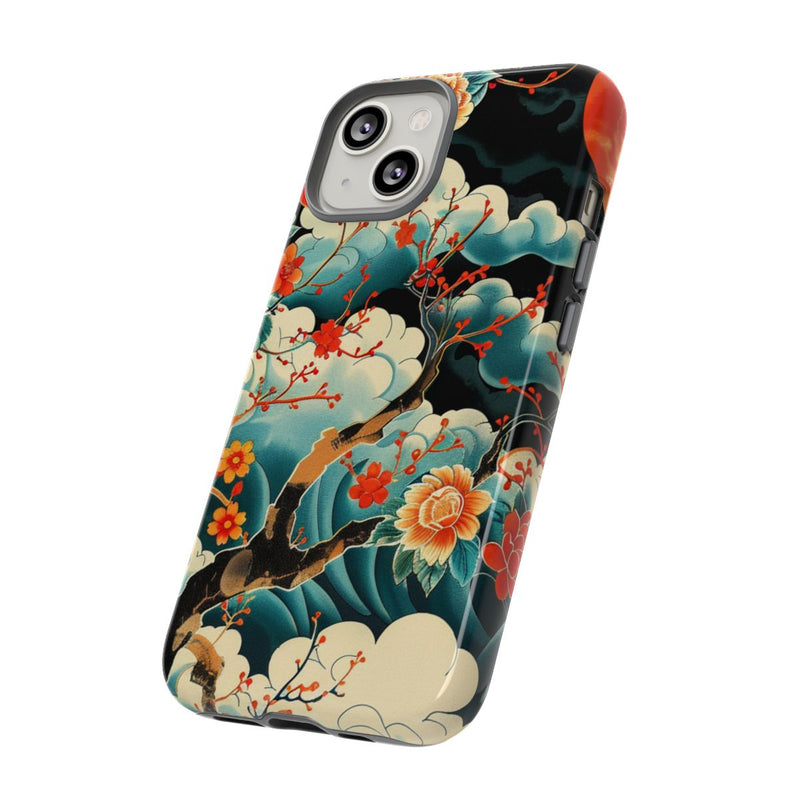 Bloemrijke Tak onder de Maan